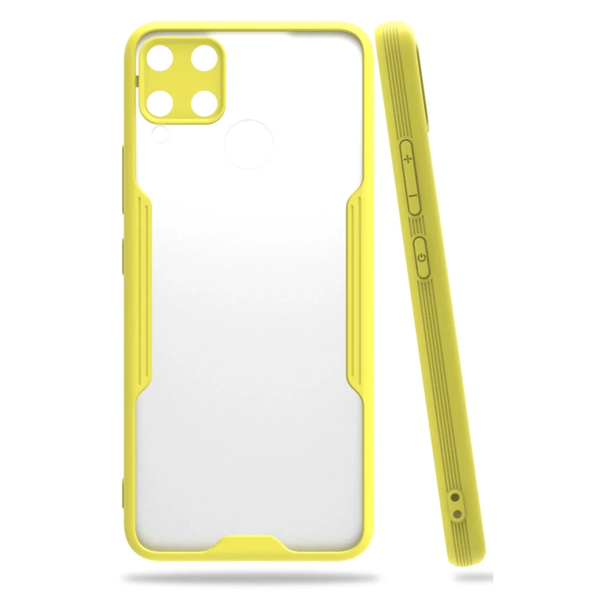 Realme C15 Kılıf Platin Silikon - Sarı Fiyatı, Yorumları ve Özellikleri