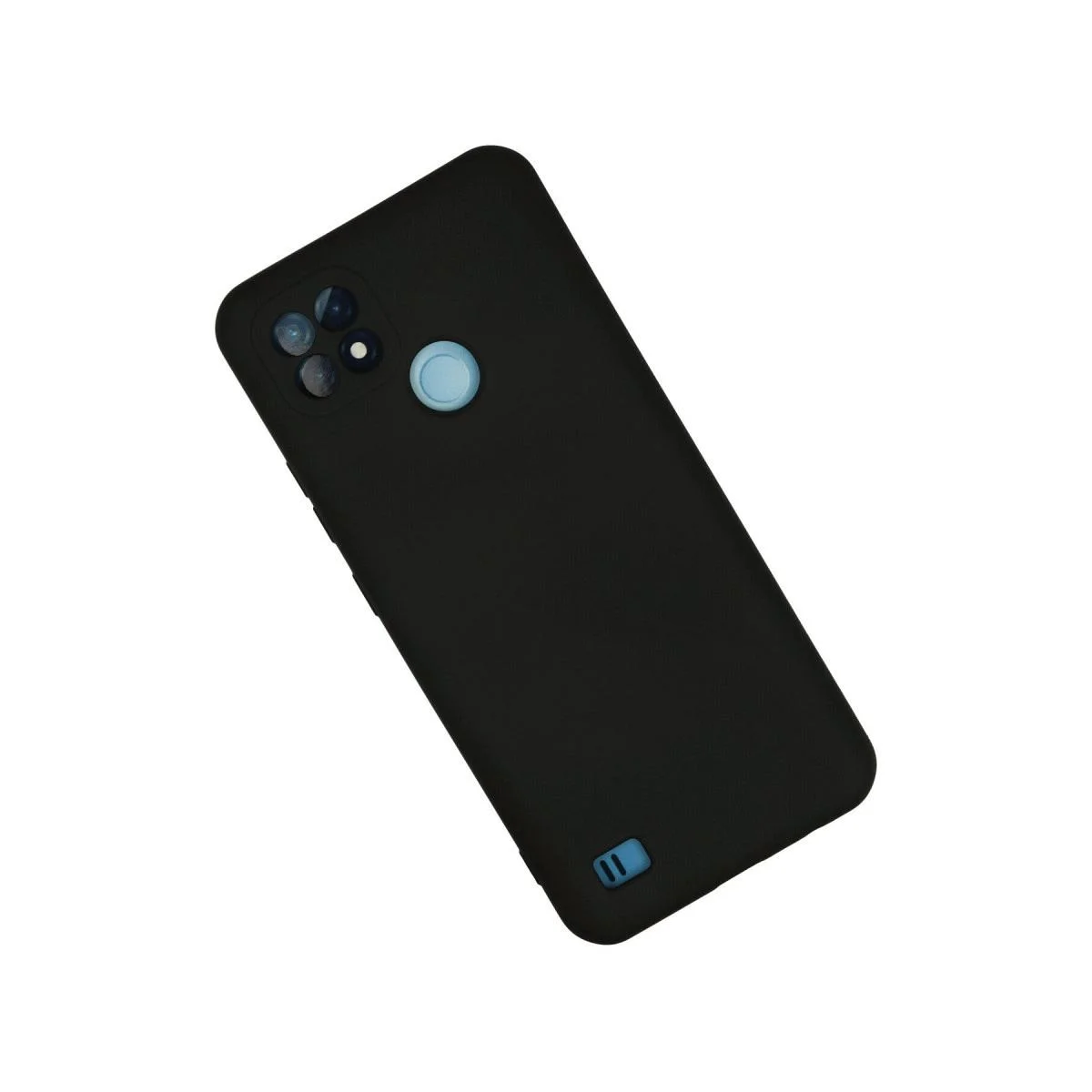 Realme C21 ile Uyumlu Nano İçi Kadife Silikon Kılıf - Siyah Fiyatı, Yorumları ve Özellikleri