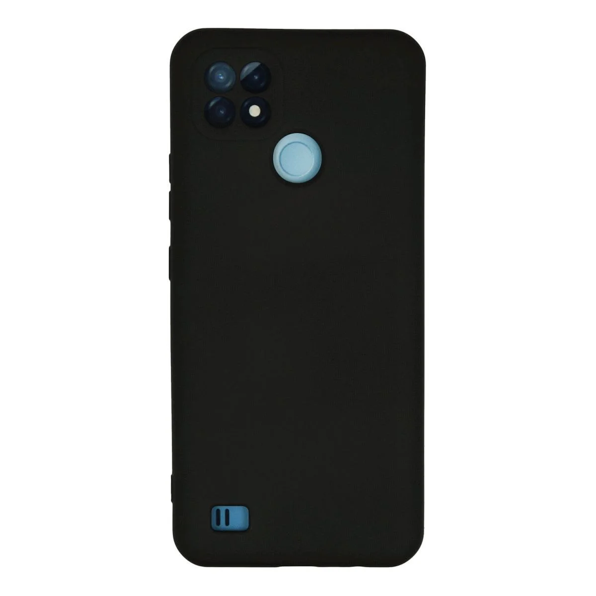 Realme C21 ile Uyumlu Nano İçi Kadife Silikon Kılıf - Siyah Fiyatı, Yorumları ve Özellikleri