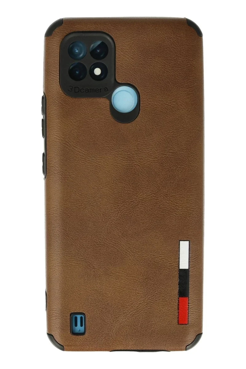 Realme C21 Kılıf Loop Deri Silikon - Kahverengi Fiyatı, Yorumları ve Özellikleri