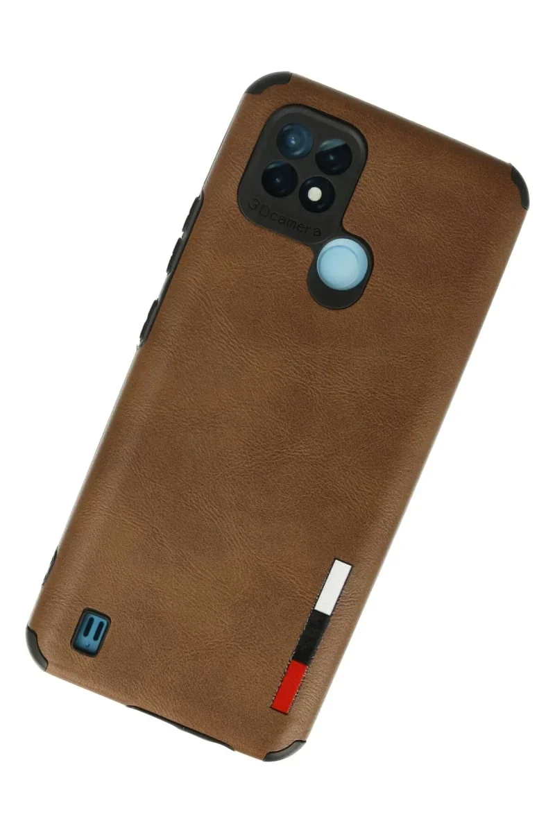 Realme C21 Kılıf Loop Deri Silikon - Kahverengi Fiyatı, Yorumları ve Özellikleri