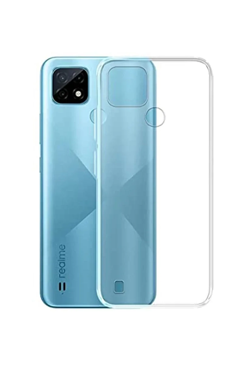 Realme C21 Kılıf Lüx Şeffaf Silikon Realme C21 Kılıf Lüx Şeffaf Silikon