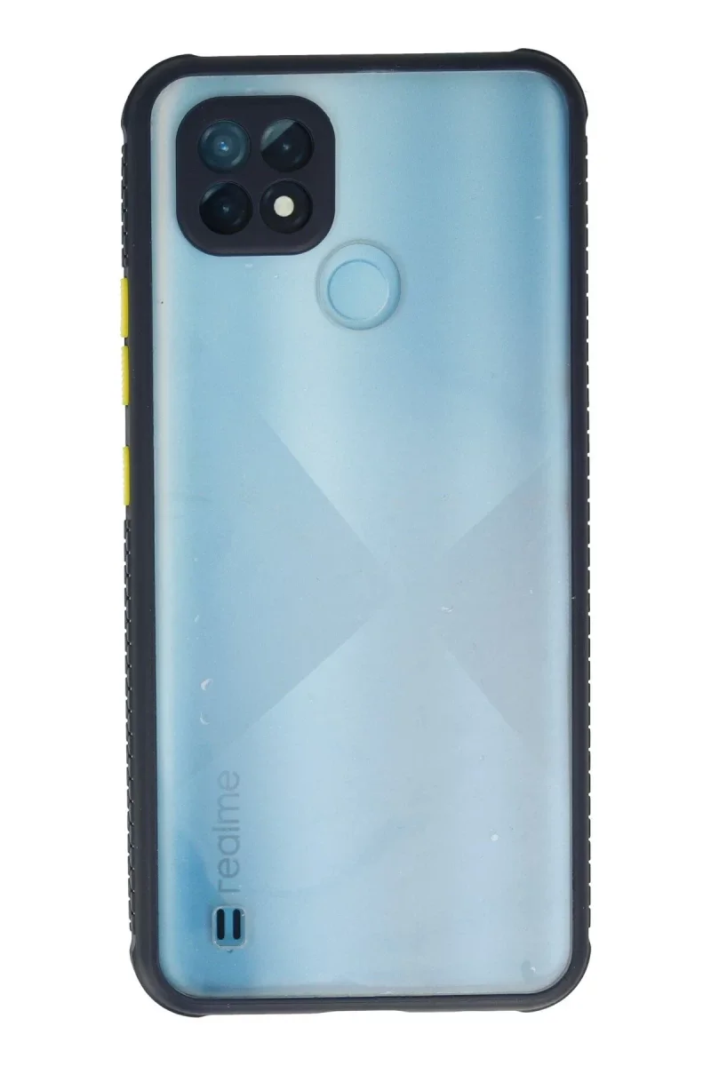 Realme C21 Kılıf Miami Şeffaf Silikon - Lacivert Fiyatı, Yorumları ve Özellikleri