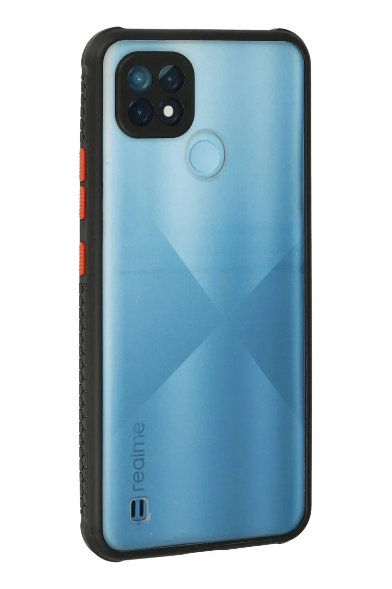 Realme C21 Kılıf Miami Şeffaf Silikon - Siyah Fiyatı, Yorumları ve Özellikleri