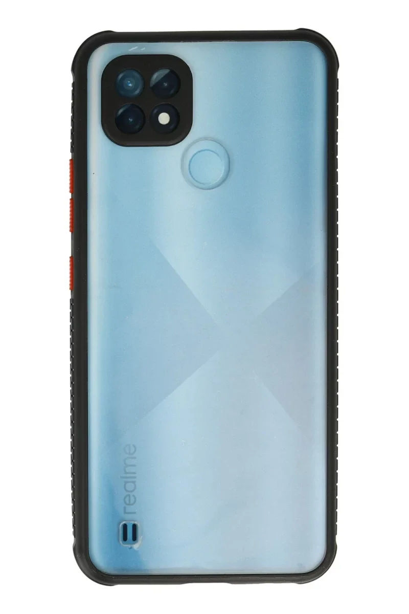 Realme C21 Kılıf Miami Şeffaf Silikon - Siyah Fiyatı, Yorumları ve Özellikleri