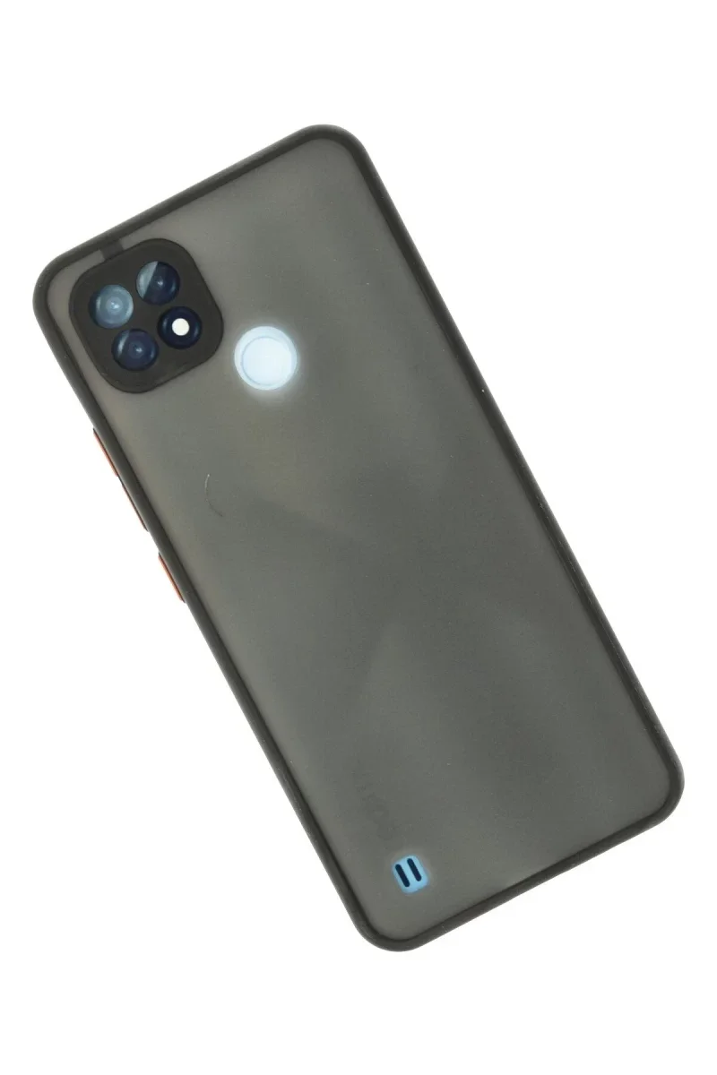 Realme C21 Kılıf Montreal Silikon Kapak - Siyah Realme C21 Kılıf Montreal Silikon Kapak - Siyah