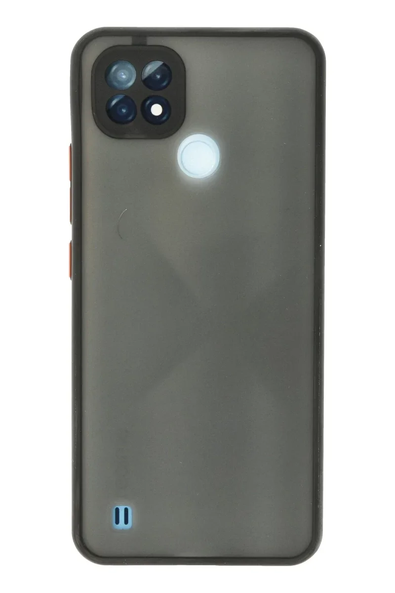 Realme C21 Kılıf Montreal Silikon Kapak - Siyah Realme C21 Kılıf Montreal Silikon Kapak - Siyah