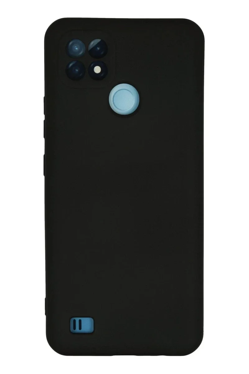 Realme C21 Kılıf Nano içi Kadife Silikon - Siyah Fiyatı, Yorumları ve Özellikleri