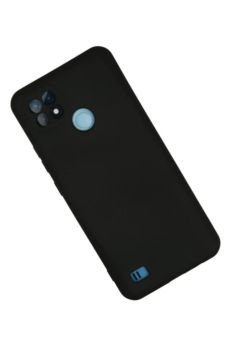 Realme C21 Kılıf Nano içi Kadife Silikon - Siyah Fiyatı, Yorumları ve Özellikleri