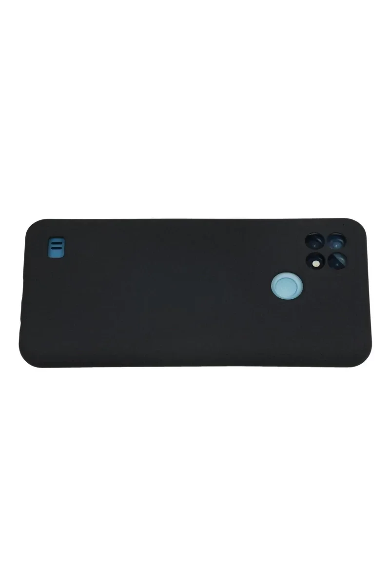 Realme C21 Kılıf Nano içi Kadife Silikon - Lacivert