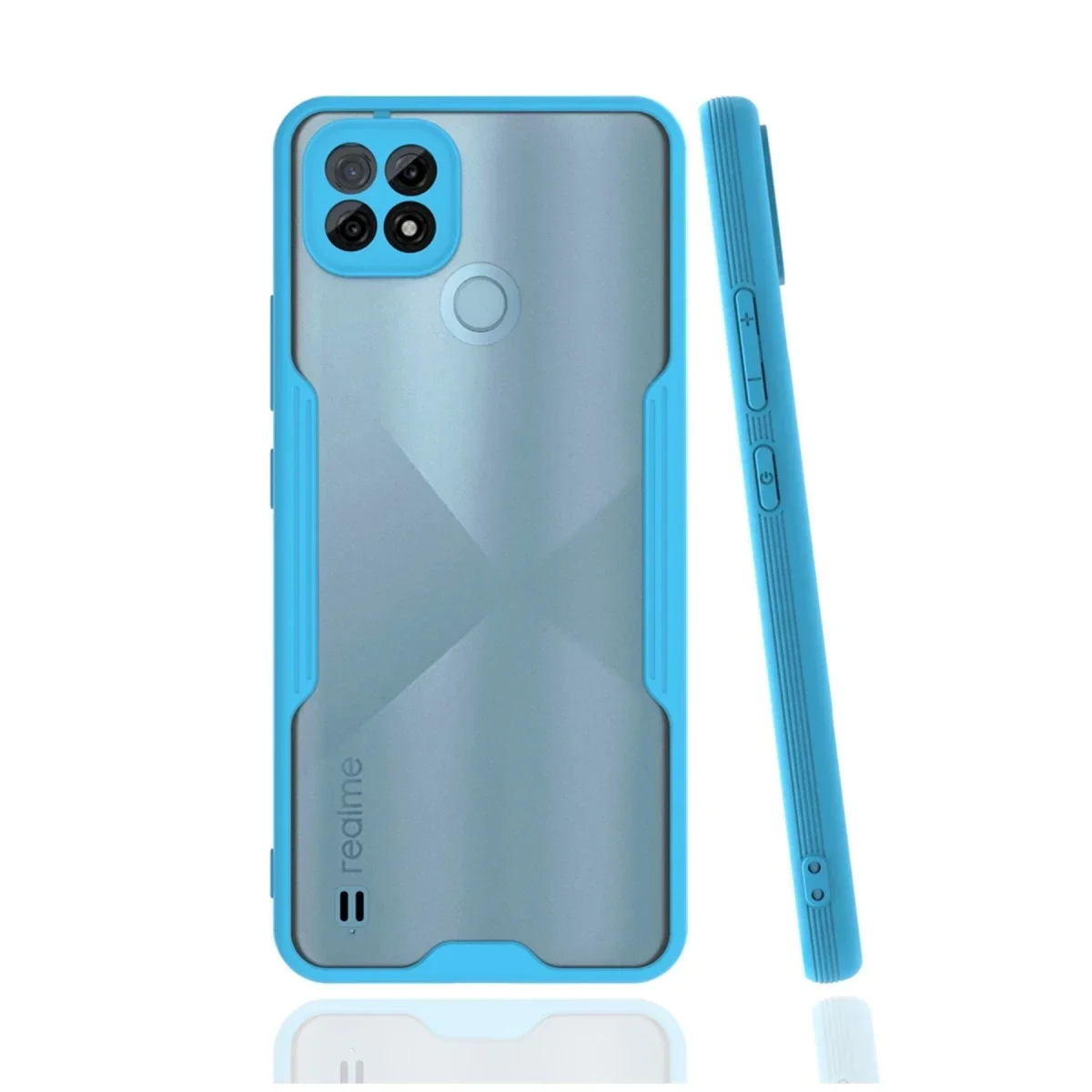 Realme C21 Kılıf Platin Silikon - Mavi Fiyatı, Yorumları ve Özellikleri