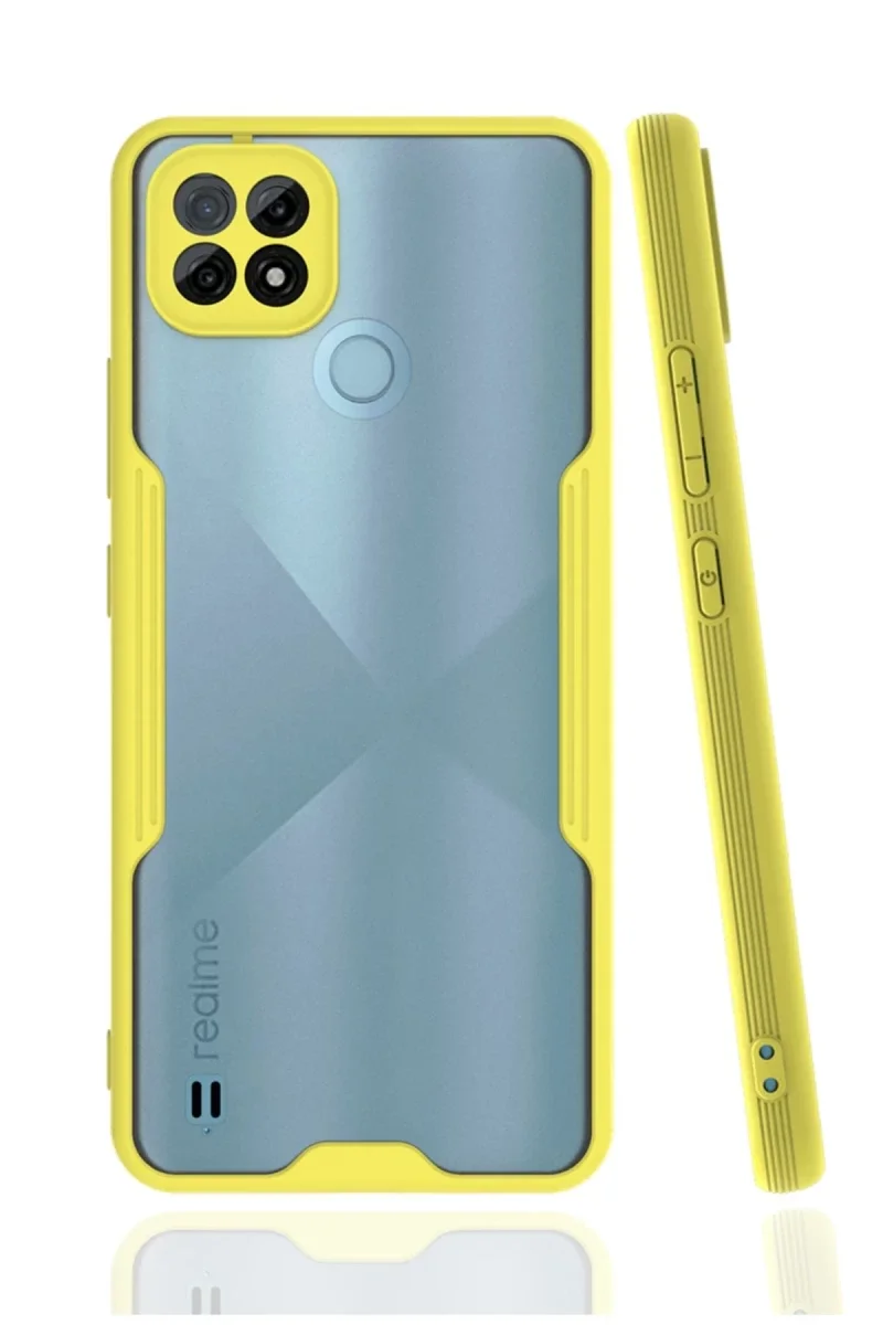 Realme C21 Kılıf Platin Silikon - Sarı Fiyatı, Yorumları ve Özellikleri