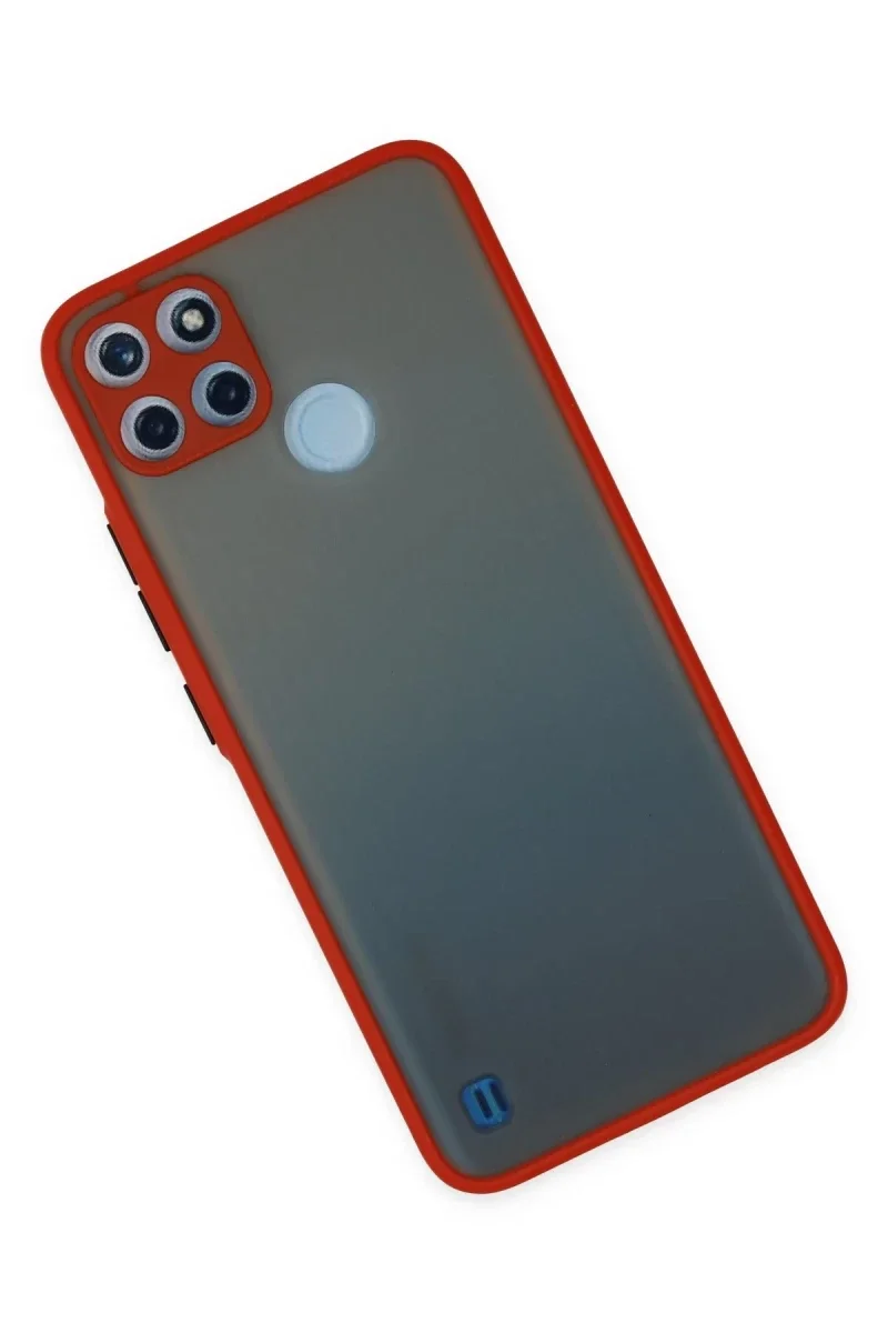 Realme C21Y Kılıf Montreal Silikon Kapak - Kırmızı Fiyatı, Yorumları ve Özellikleri