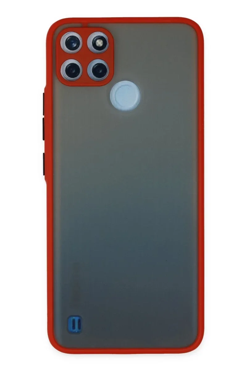 Realme C21Y Kılıf Montreal Silikon Kapak - Kırmızı Fiyatı, Yorumları ve Özellikleri