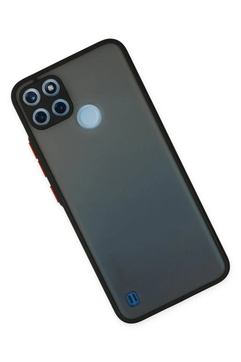 Realme C21Y Kılıf Montreal Silikon Kapak - Siyah Realme C21Y Kılıf Montreal Silikon Kapak - Siyah