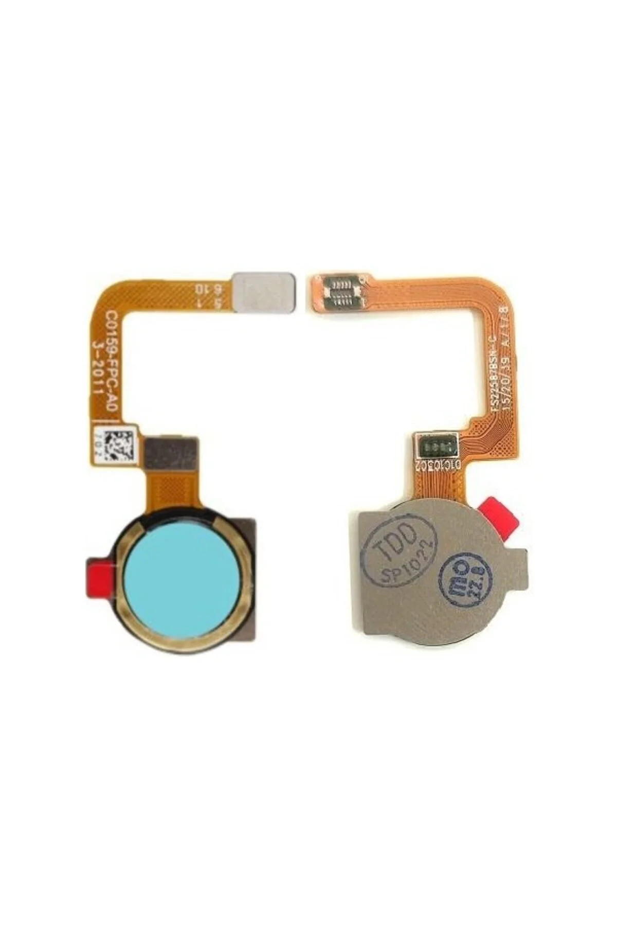 Realme C21Y Parmak Izi Okuyucu Flex RMX3261 RMX3263 Mavi