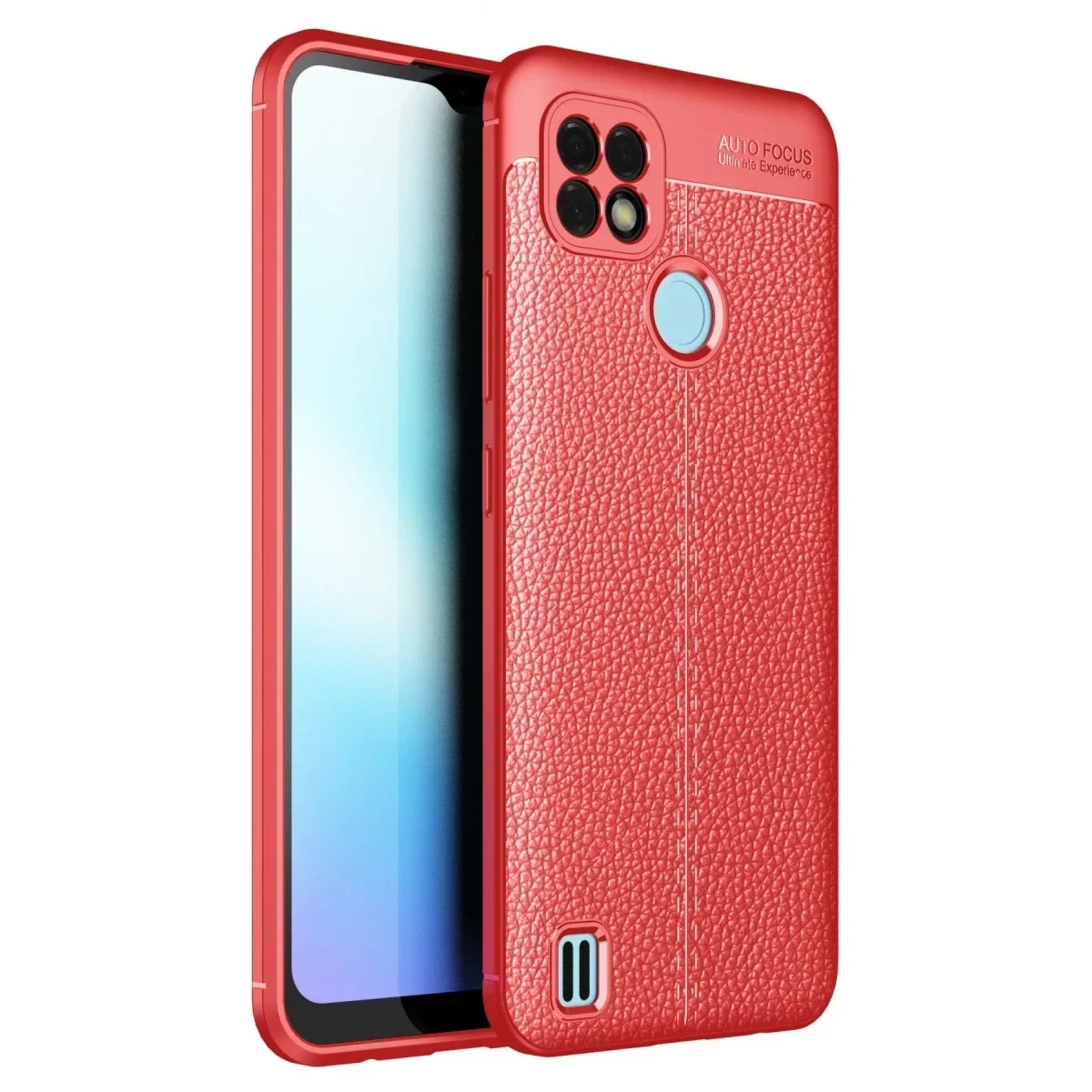 Realme C25 Kılıf Auto Focus Kapak - Kırmızı Fiyatı, Yorumları ve Özellikleri