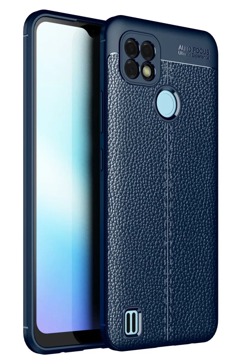 Realme C25 Kılıf Auto Focus Kapak - Lacivert Fiyatı, Yorumları ve Özellikleri