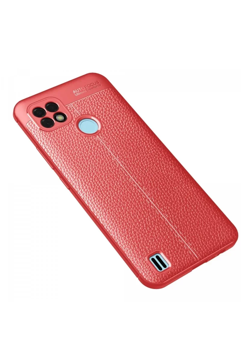 Realme C25 Kılıf Auto Focus Kapak - Kırmızı Fiyatı, Yorumları ve Özellikleri