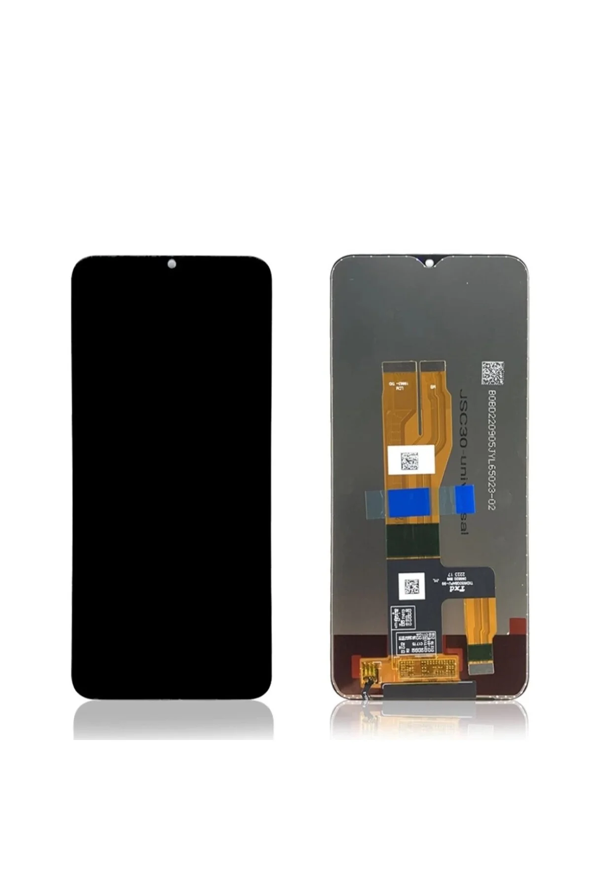 Realme C31 Uyumlu Dokunmatik Ekran (Siyah) - Görsel 2