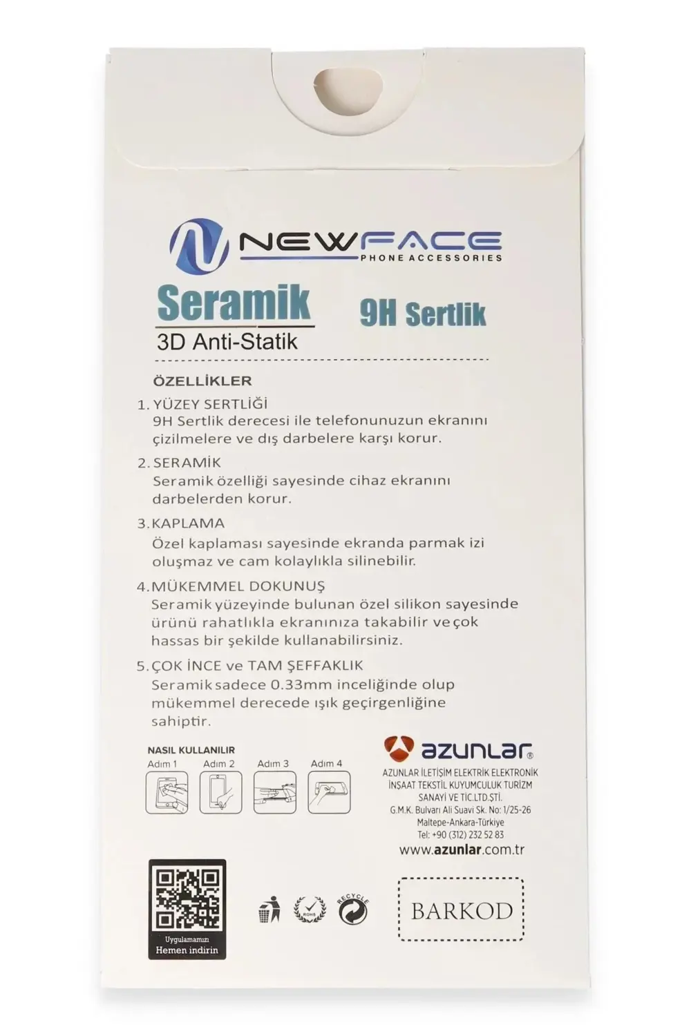 Realme C53 3D Antistatik Seramik Nano Ekran Koruyucu-(5796)