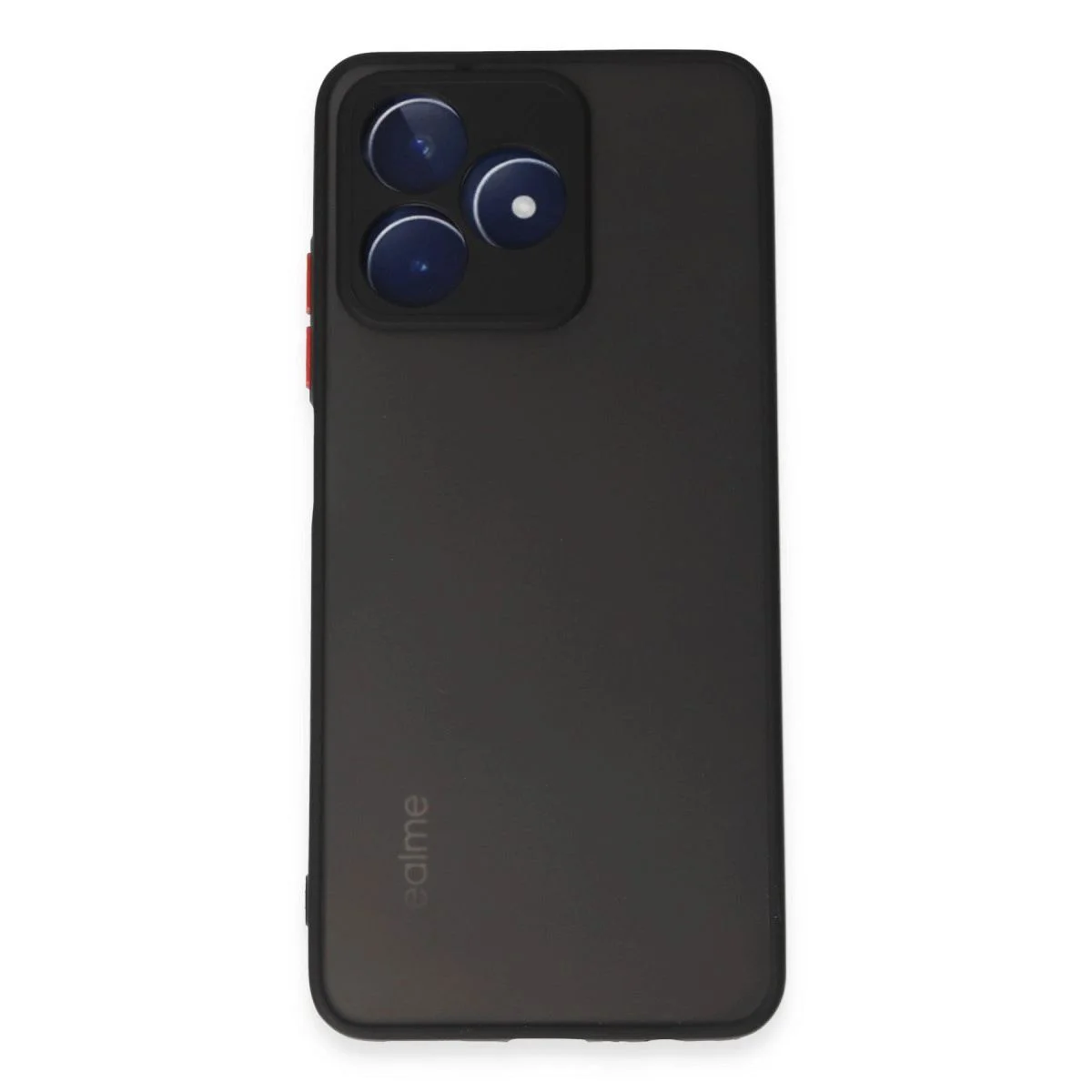 Realme C53 ile Uyumlu Montreal Silikon Kılıf - Siyah, Mat Yüzey, Tam Koruma Realme C53 ile Uyumlu Montreal Silikon Kılıf - Siyah, Mat Yüzey, Tam Koruma