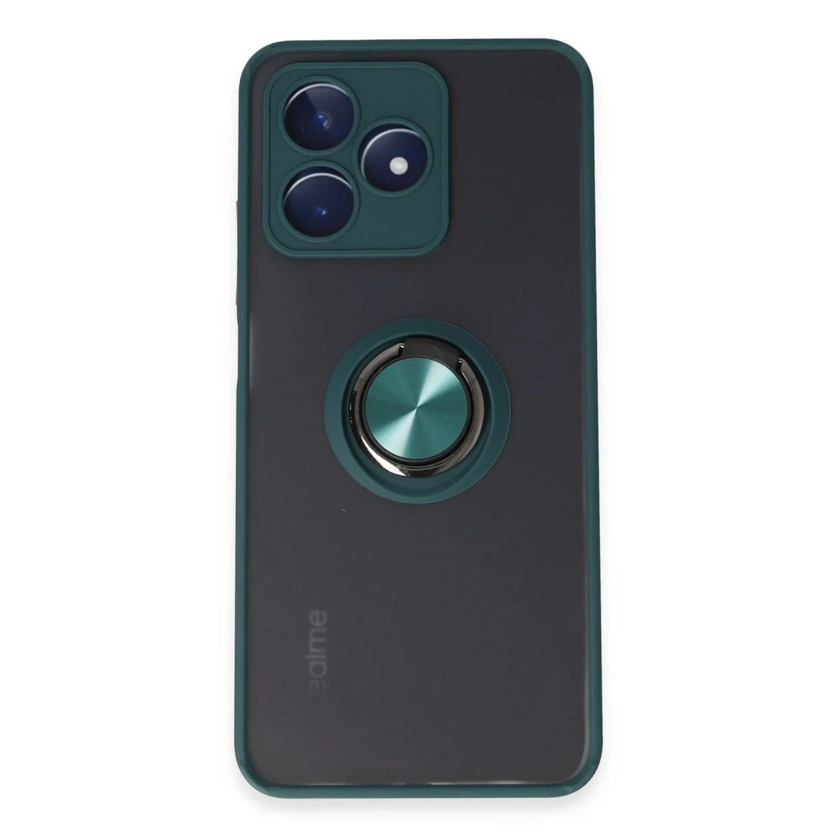 Realme C53 ile Uyumlu Montreal Yüzüklü Silikon Kılıf - Yeşil, Darbe Korumalı ve Stand Özellikli Fiyatı, Yorumları ve Özellikleri