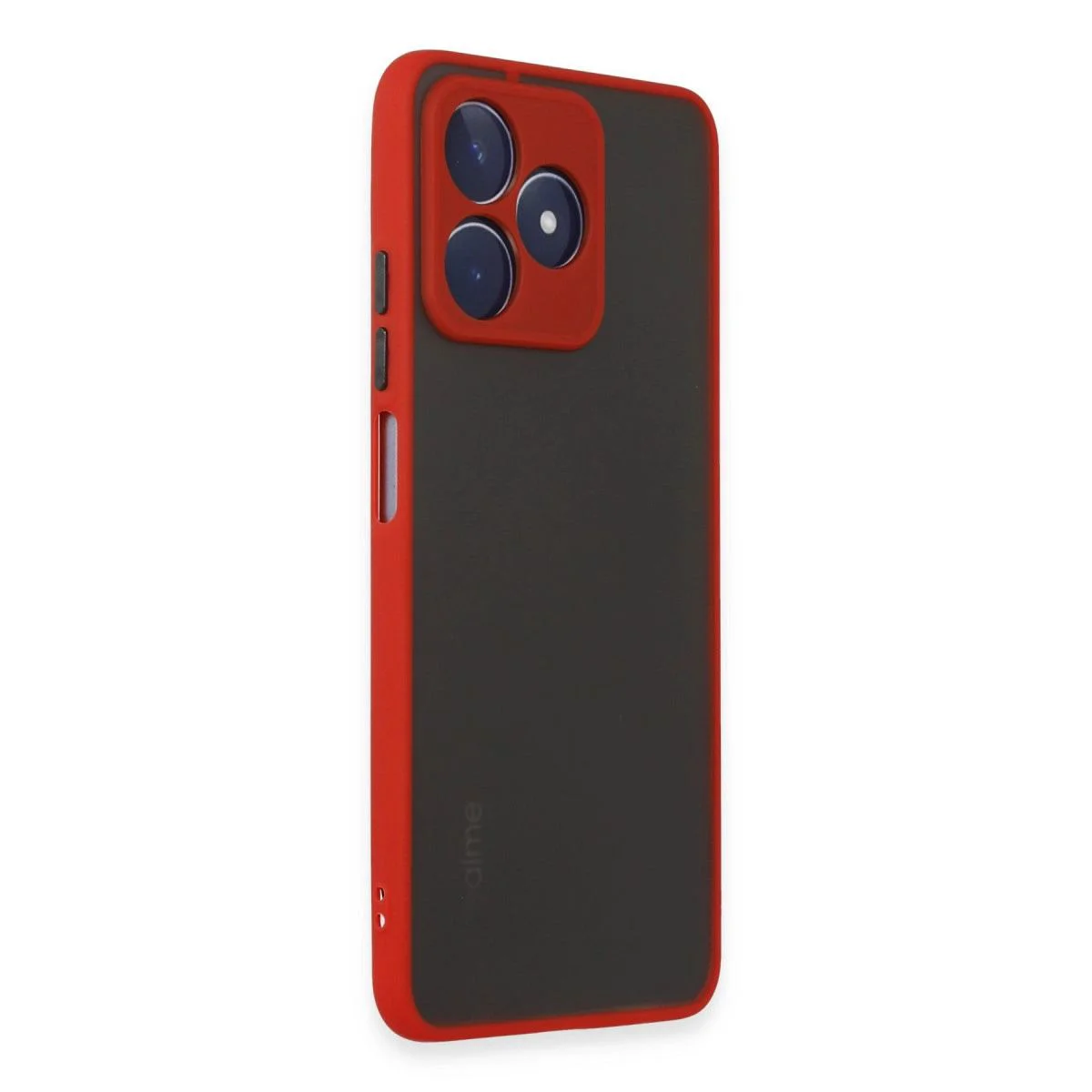 Realme C53 ile Uyumlu Montreal Silikon Kapak Kılıf - Kırmızı, Mat Yüzeyli Darbe Emici Telefon Kılıfı Fiyatı, Yorumları ve Özellikleri