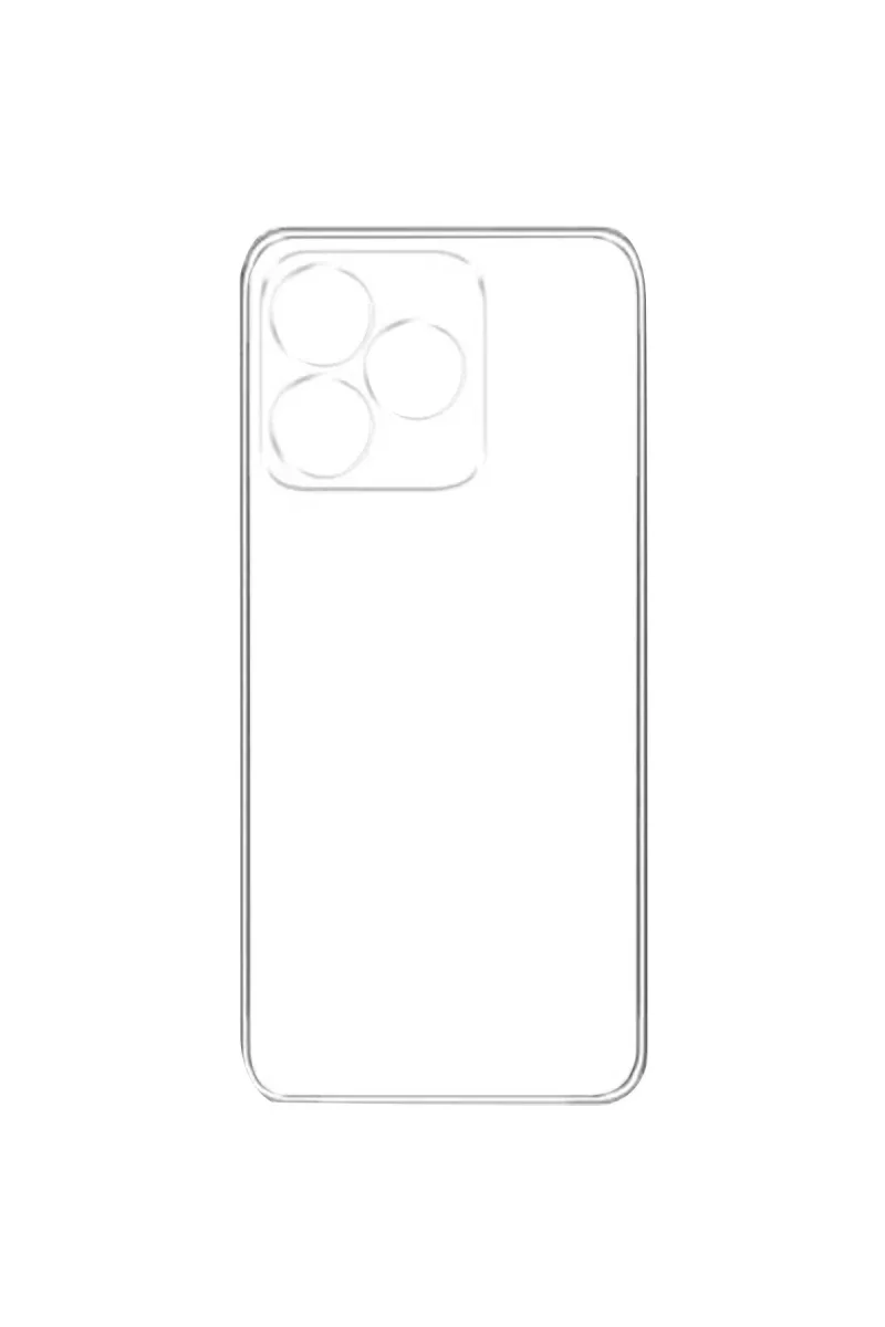 Realme C53 Kılıf Lüx Şeffaf Silikon Realme C53 Kılıf Lüx Şeffaf Silikon