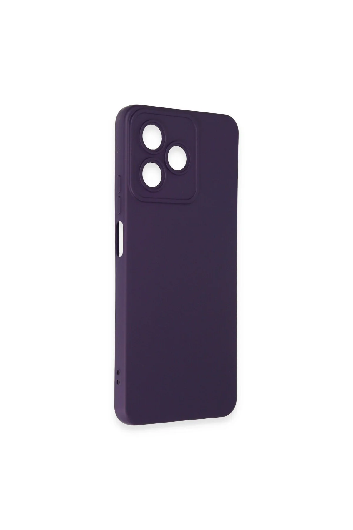 Realme C53 Kılıf Nano içi Kadife Silikon - Mor