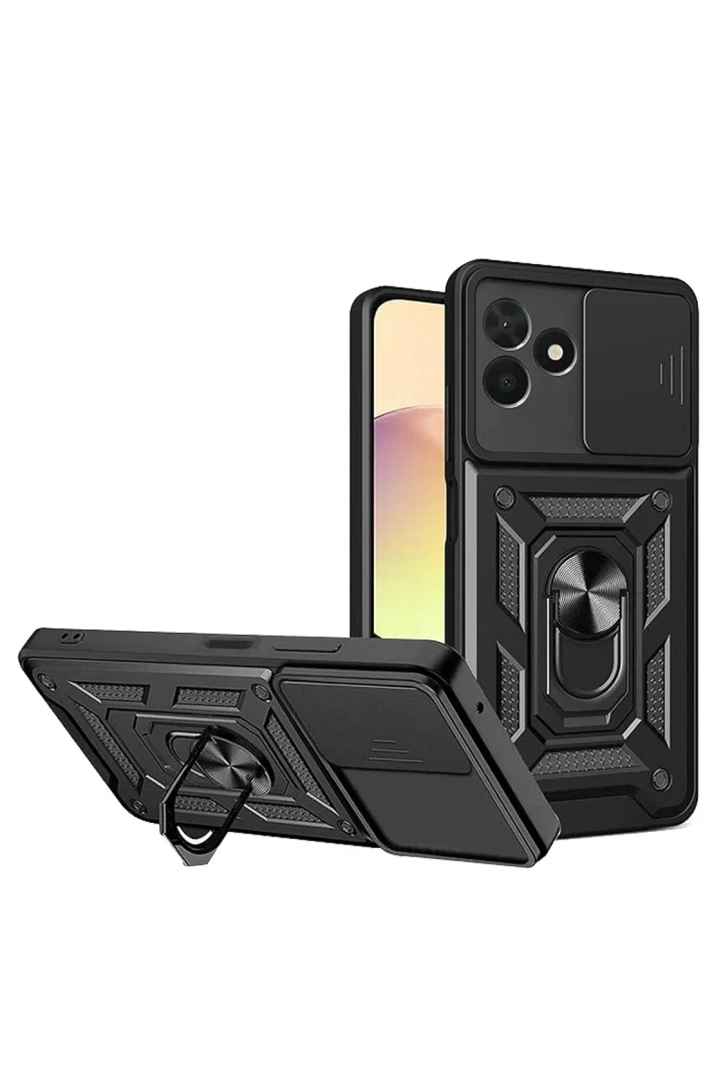 Realme C53 Kılıf Pars Lens Yüzüklü Silikon - Siyah Fiyatı, Yorumları ve Özellikleri