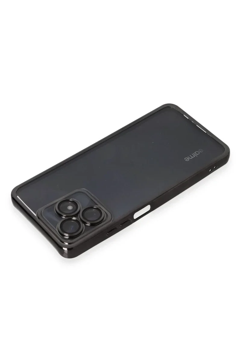 Realme C53 Kılıf Razer Lensli Silikon - Siyah Realme C53 Kılıf Razer Lensli Silikon - Siyah