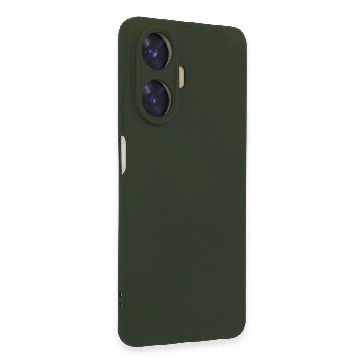Realme C55 ile Uyumlu Nano İçi Kadife Silikon Kılıf - Koyu Yeşil Fiyatı, Yorumları ve Özellikleri