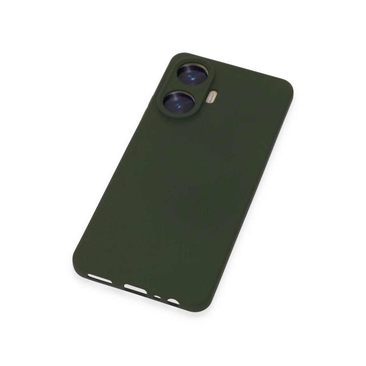 Realme C55 ile Uyumlu Nano İçi Kadife Silikon Kılıf - Koyu Yeşil Fiyatı, Yorumları ve Özellikleri