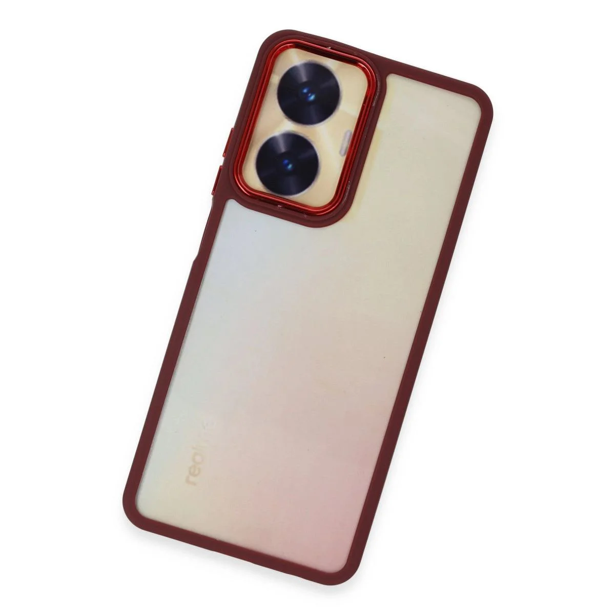 Realme C55 ile Uyumlu Dora Kapak Kılıf - Kırmızı Realme C55 ile Uyumlu Dora Kapak Kılıf - Kırmızı