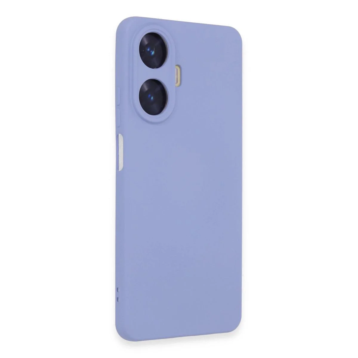 Realme C55 ile Uyumlu Nano İçi Kadife Silikon Kılıf - Lila | Şık Koruma Realme C55 ile Uyumlu Nano İçi Kadife Silikon Kılıf - Lila | Şık Koruma