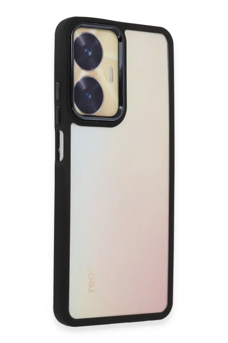 Realme C55 Kılıf Dora Kapak - Siyah