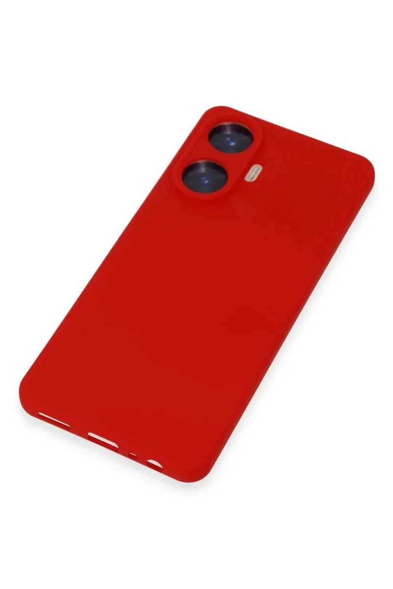Realme C55 Kılıf Nano içi Kadife Silikon - Kırmızı Fiyatı, Yorumları ve Özellikleri