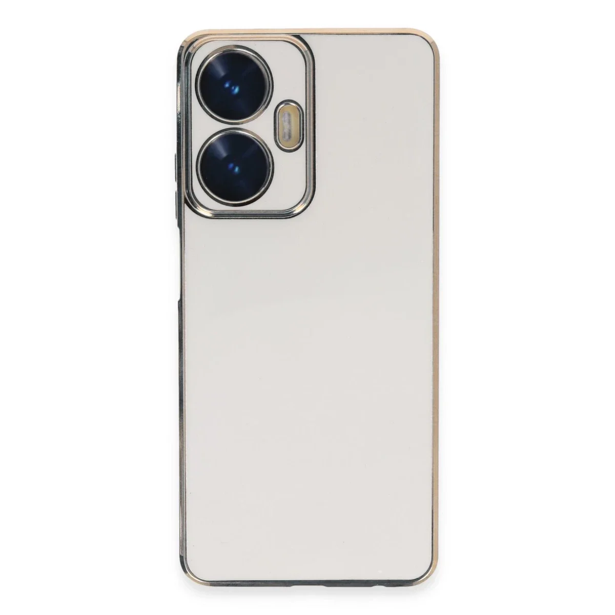 Realme C55 Kılıf Volet Silikon - Beyaz Realme C55 Kılıf Volet Silikon - Beyaz