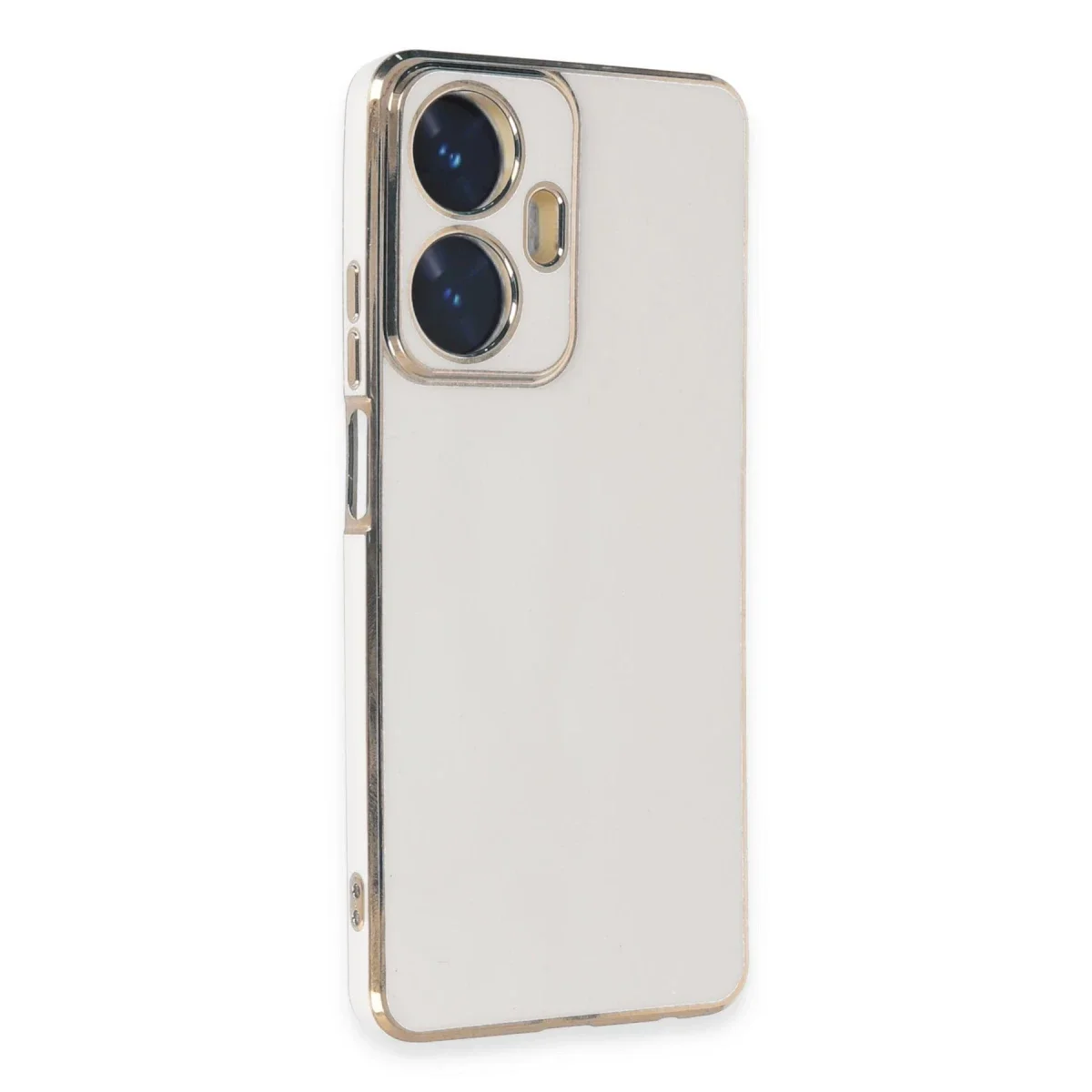 Realme C55 Kılıf Volet Silikon - Beyaz Realme C55 Kılıf Volet Silikon - Beyaz