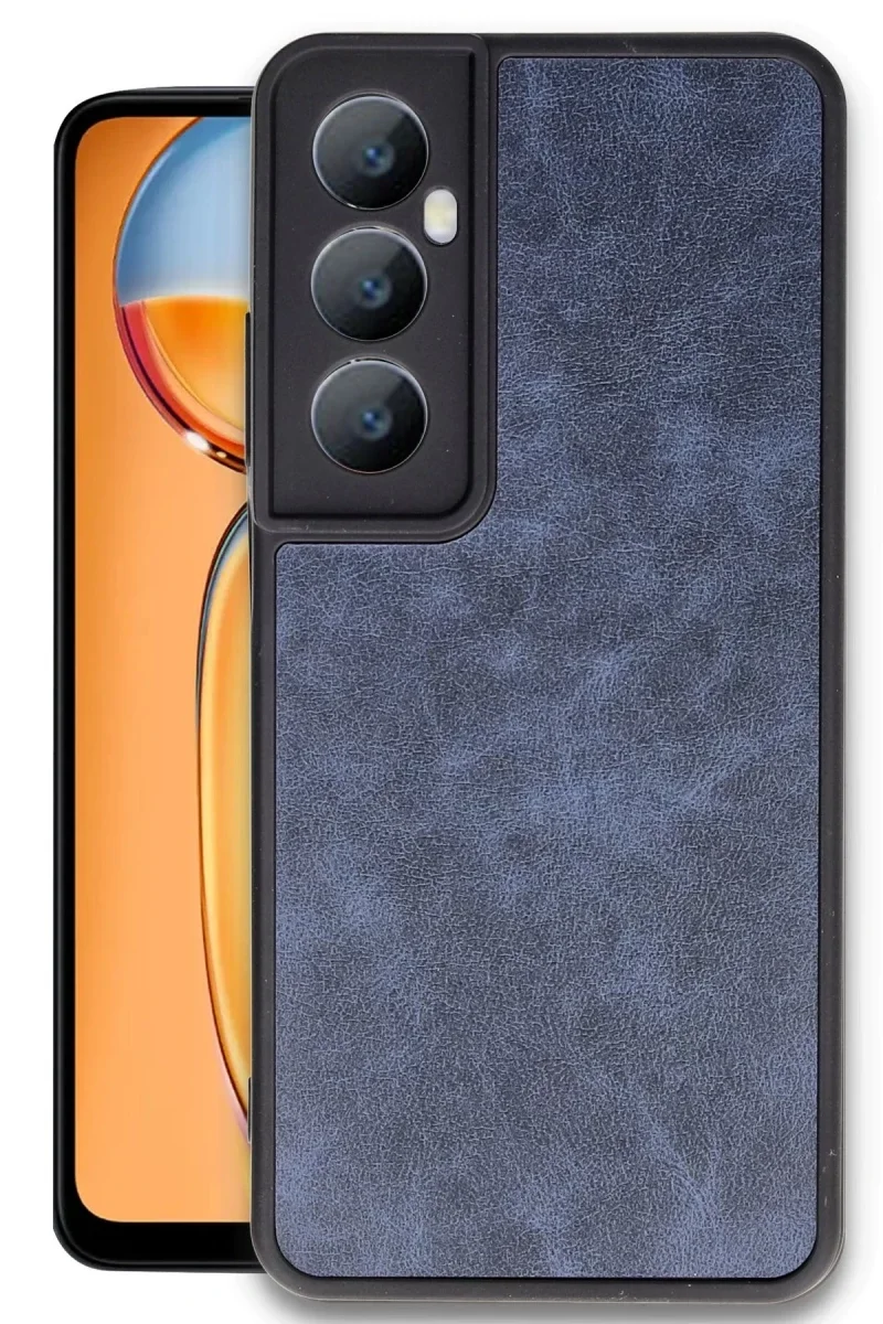 Realme C65 Kılıf Aras Deri Kapak - Lacivert Fiyatı, Yorumları ve Özellikleri
