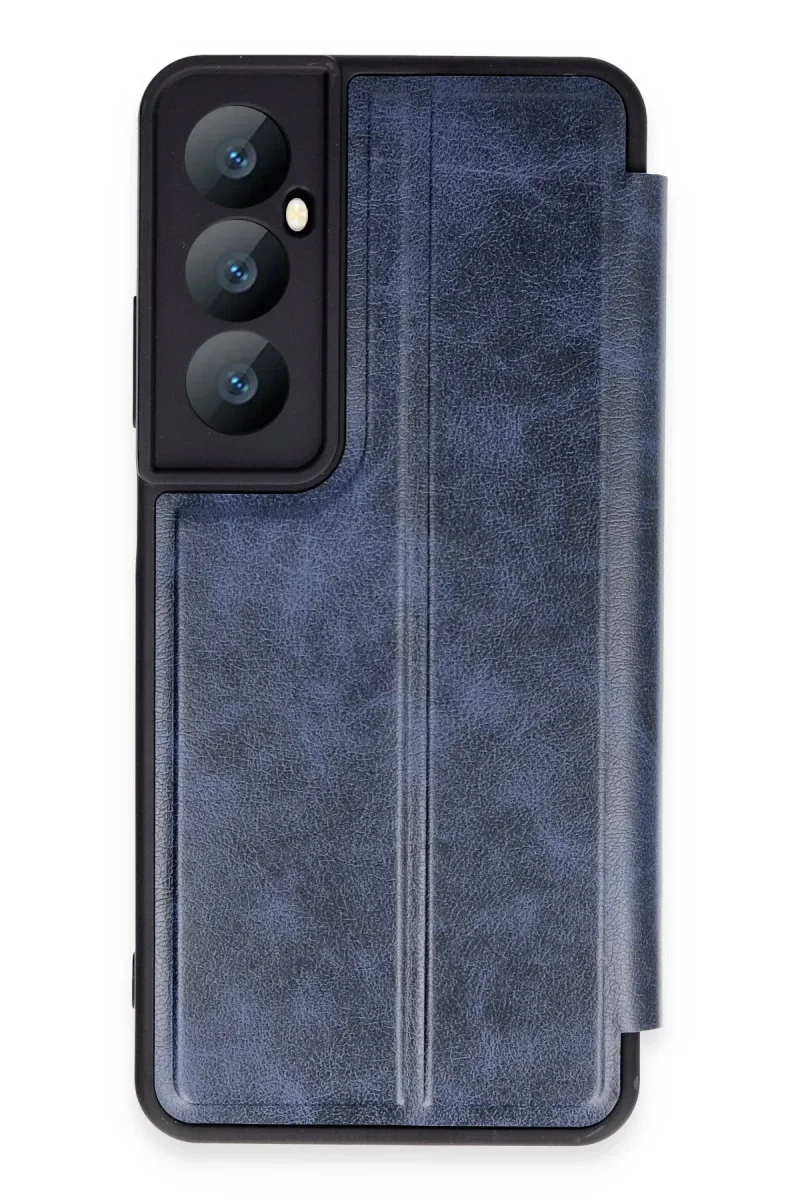 Realme C65 Kılıf Flip Cover - Lacivert Realme C65 Kılıf Flip Cover - Lacivert