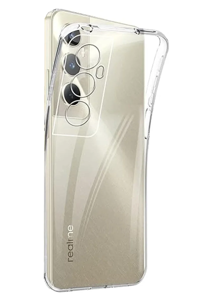 Realme C65 Kılıf Lüx Şeffaf Silikon