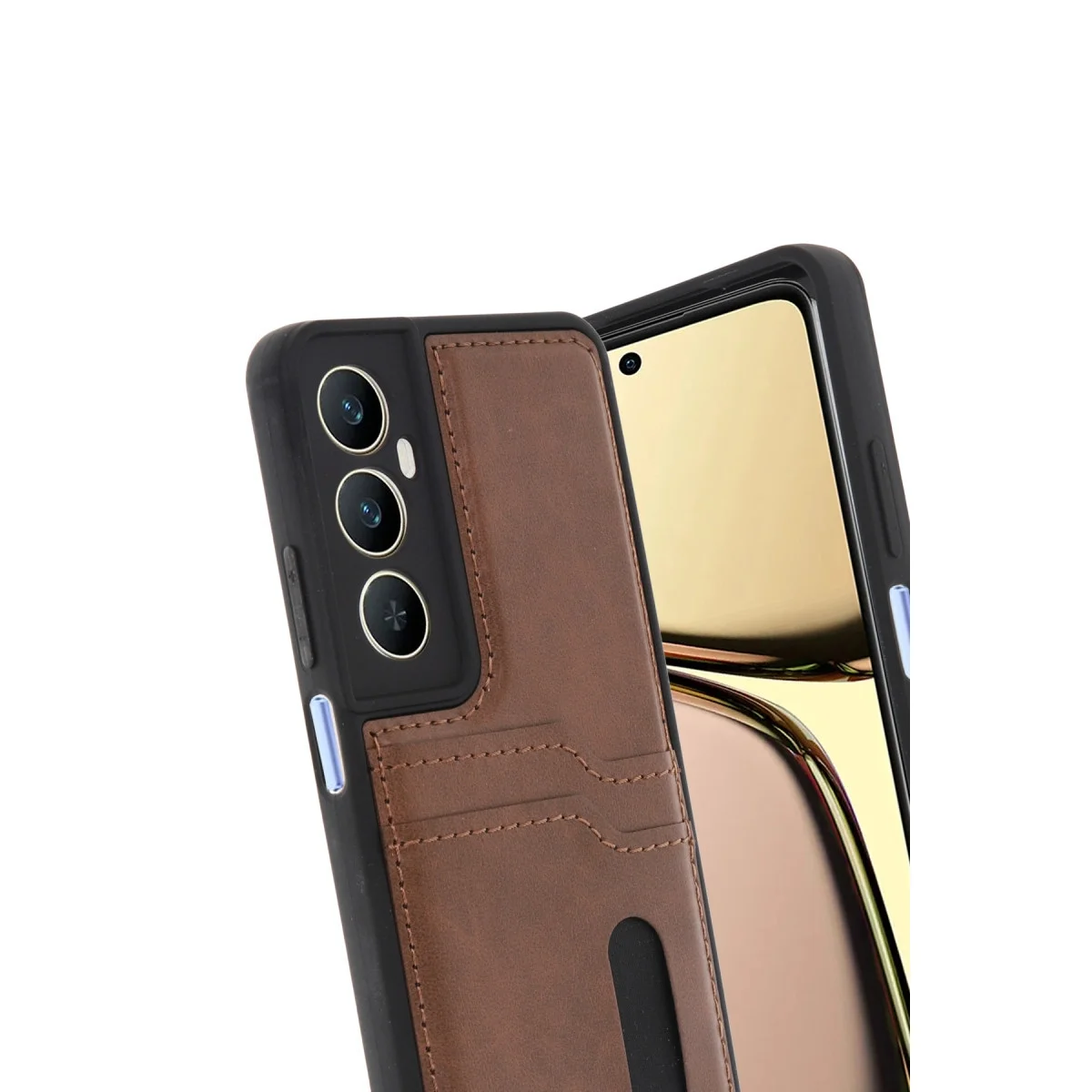 Realme C65 Sara Kartvizitli Deri Kılıf - Taba Fiyatı, Yorumları ve Özellikleri