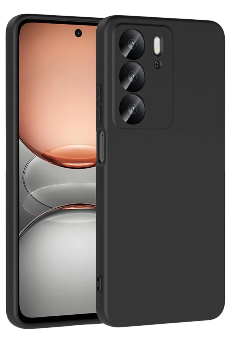 Realme C75 4G First Silikon - Siyah Realme C75 4G First Silikon - Siyah
