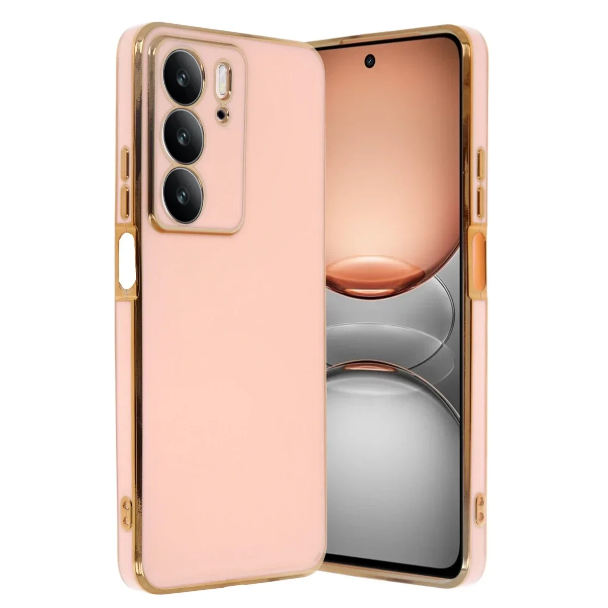 Realme C75 4G Kılıf Volet Silikon - Pembe Realme C75 4G Kılıf Volet Silikon - Pembe