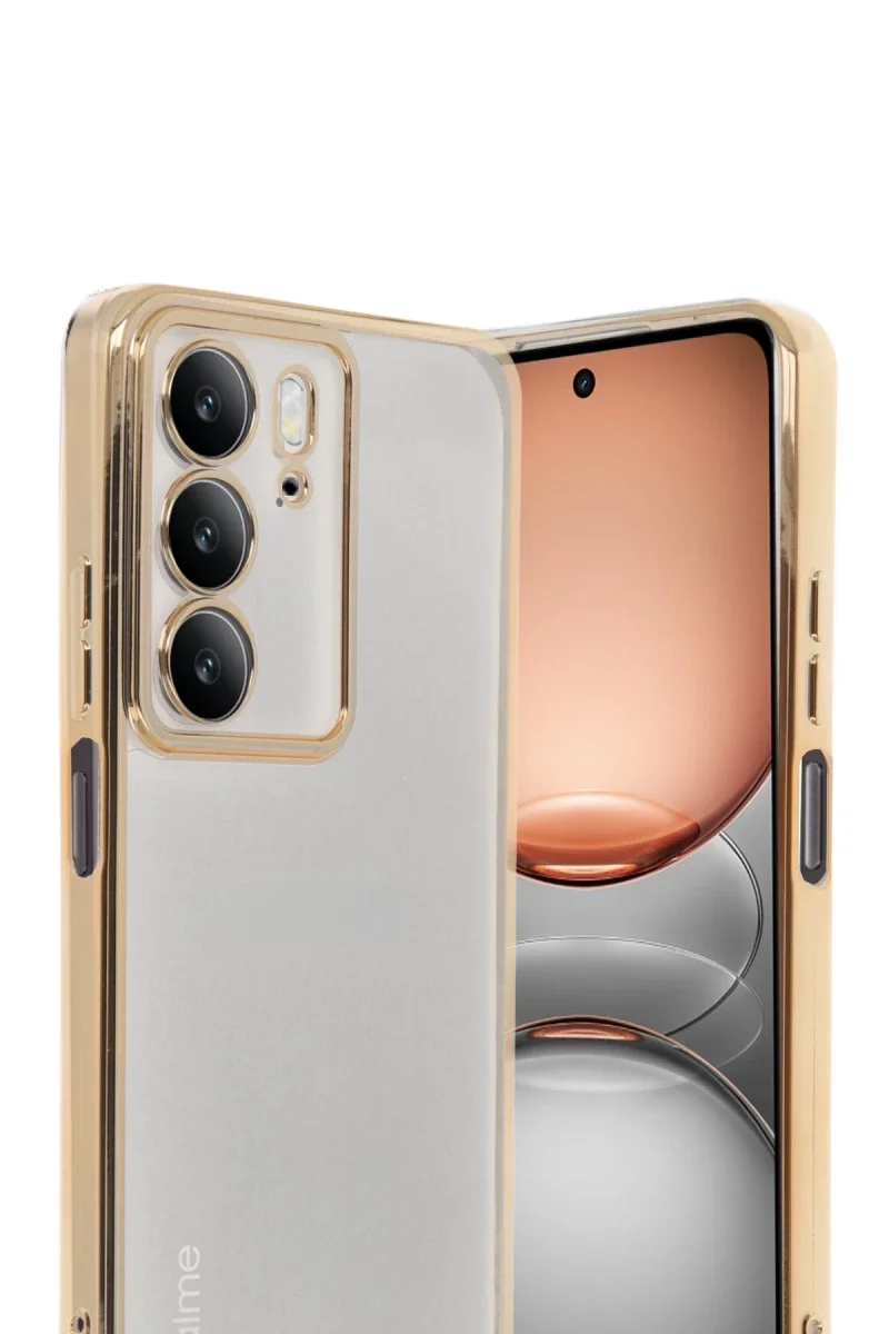 Realme C75 4G Kılıf Razer Lensli Silikon - Gold Fiyatı, Yorumları ve Özellikleri