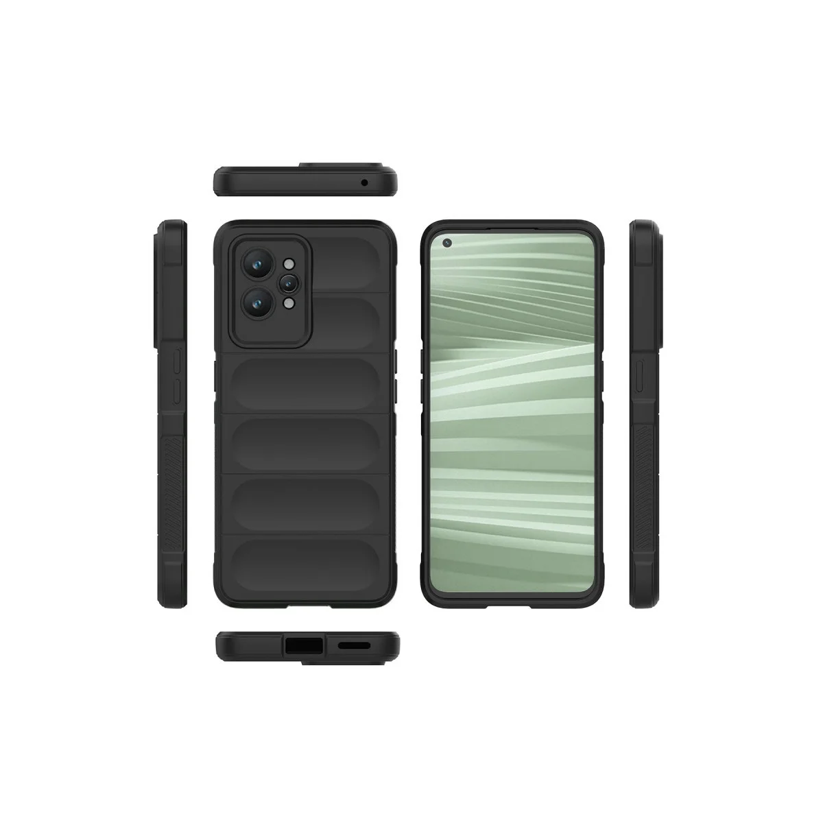 Realme GT2 Pro 5G Kılıf Optimum Silikon - Sky Blue | Darbe Korumalı Şık Telefon Kılıfı