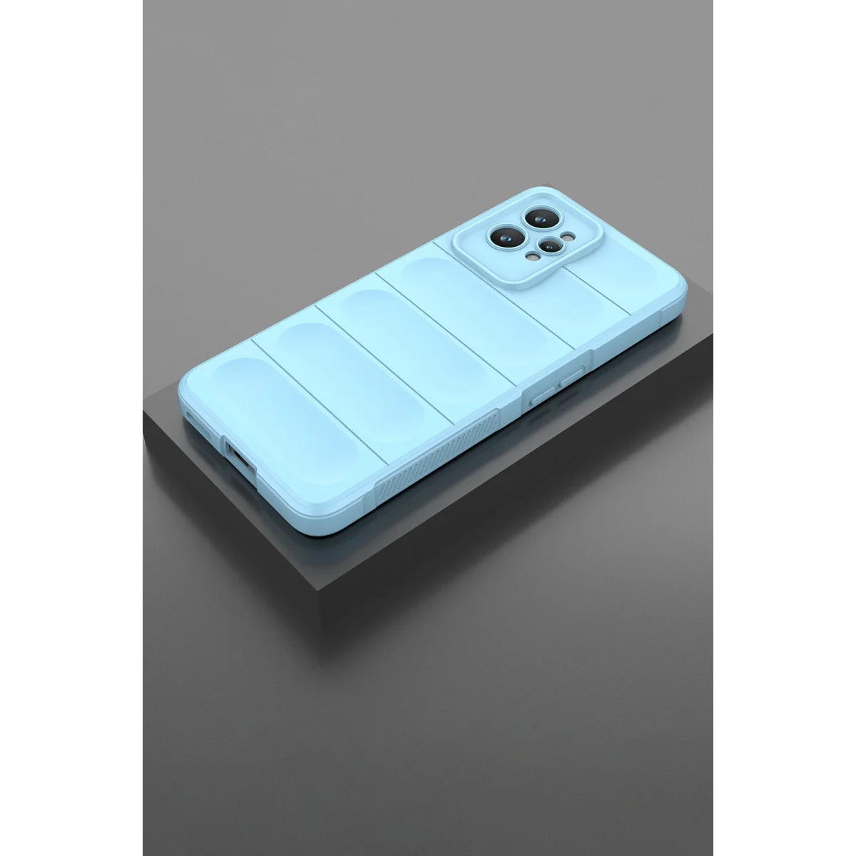 Realme GT2 Pro 5G Kılıf Optimum Silikon - Sky Blue | Darbe Korumalı Şık Telefon Kılıfı