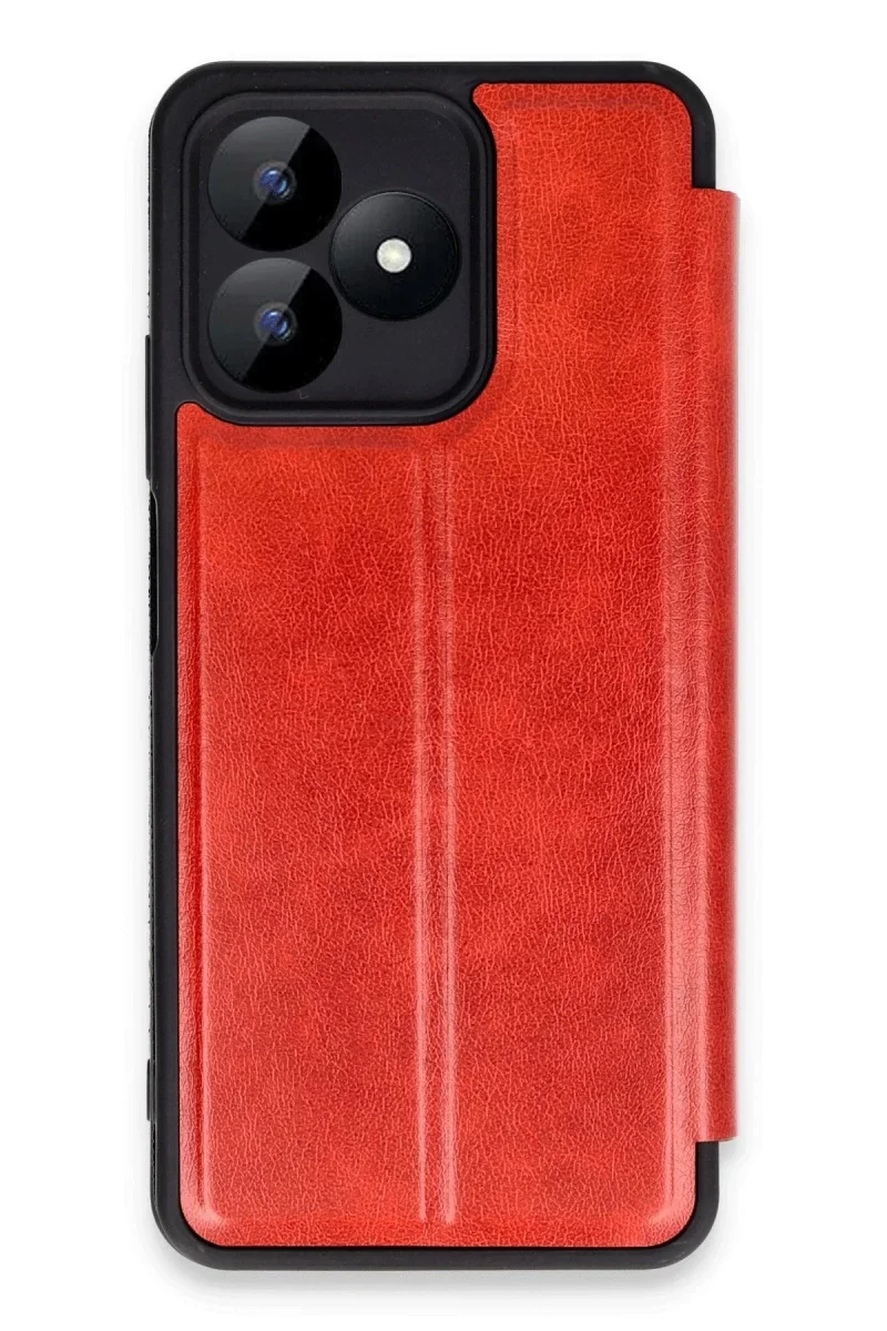 Realme Note 50 4G Kılıf Flip Cover - Kırmızı Fiyatı, Yorumları ve Özellikleri